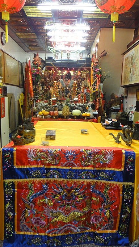 殿內祝壽科儀法壇  壇桌